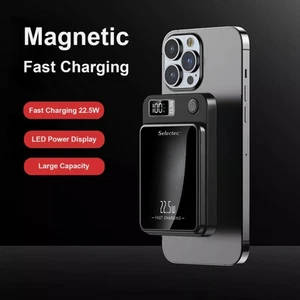 20000mAh Magnetische Power Bank Mag-Safe Wireless Charger Für iPhone 15 14 13 12 - Bild 1 von 21
