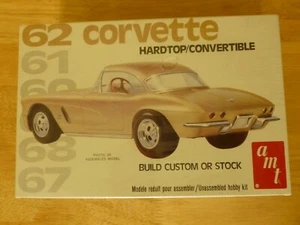 Kit modelo corvette escala 1/25 amt 2205 '62 de colección. Precintado - Imagen 1 de 6