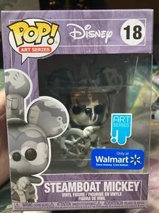 Steamboat Mickey #18 Funko Pop Figure Art Series Walmart Exclusive - Picture 1 of 2