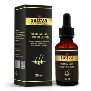 Sattva Ayurveda Premium Hair Growth Serum Rosemary Turmeric Caffeine 30ml - Picture 1 of 1