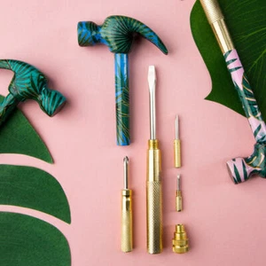 Pretty Useful Tools Tropical Hammer 6 in 1 with Screwdriver - Picture 1 of 11