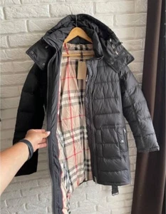 Burberry Brit Women's New Winter Warm Puffer Jacket Coat Size XL - Picture 1 of 10