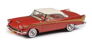 In Stock Now - 1958 Packard 58L 2-door hardtop red/white/gold 1/43 Resin Model - Picture 1 of 9