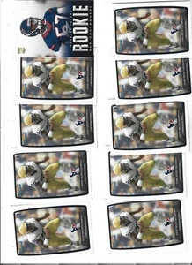 LOT OF 20  SAM MONTGOMERY  ROOKIE CARDS HOUSTON TEXANS - Picture 1 of 2