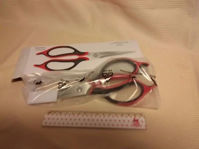 Tupperware Küchenschere Rot/Schwarz Ergonomic-Schere  "Sonderprodukt" - Bild 1 von 4