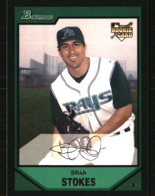 Brian Stokes 2007 Bowman Draft Picks & Prospects #BDP37 BASEBALL Card - Image 1 of 2