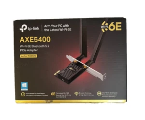 TP-Link WiFi 6E Intel AX210 AXE5400 PCIe WiFi Card for Desktop PC - Picture 1 of 2