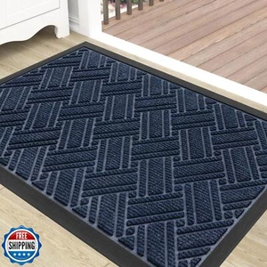 OLANLY Alfombra Interior Exterior, Alfombra de Goma Natural Resistente, Antideslizante Baja Profesión - Imagen 1 de 5