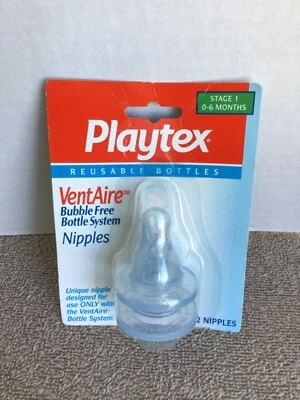 Pezones Playtex Vent Aire etapa 1 0-6 meses Foto 1 de 4