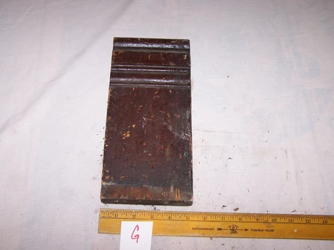 Antique Wood Block WOODWORK Restoration Salvage Architectural Lot G Cover
