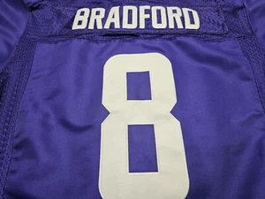 Sam Bradford Minnesota Vikings NFL #8 Jersey Size 44 Nike - Picture 1 of 12