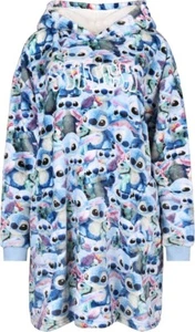 Disney Lilo & Stitch Mujer Damas Sudadera con Capucha Manta M/L Primark Snuddie - Imagen 1 de 7