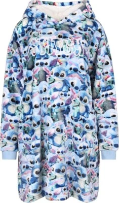 Disney Lilo & Stitch Mujer Damas Sudadera con Capucha Manta M/L Primark Snuddie