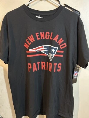 Camiseta Para Hombre Talla Med NFL New England Patriots Licencia Oficial Negra Foto 1 de 4