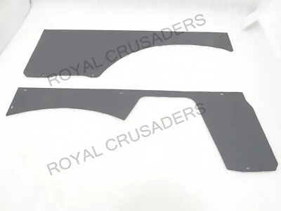For SUZUKI SAMURAI GYPSY HARDTOP REAR INSIDE DOOR PANEL GREY VINYL #G116 (C1922) - Image 1 of 3