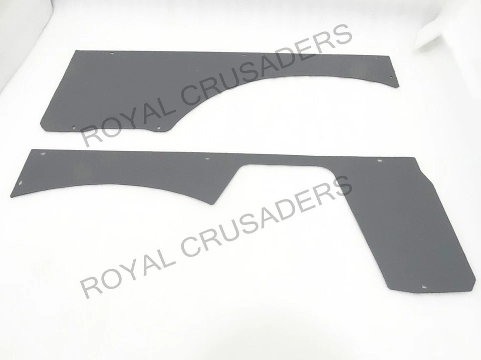 For SUZUKI SAMURAI GYPSY HARDTOP REAR INSIDE DOOR PANEL GREY VINYL #G116 (C1922) - Image 1 of 3