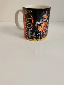Nascar Ward Burton Coffee Mug Cup, CAT Racing #22, Caterpillar Inc - Picture 1 of 8