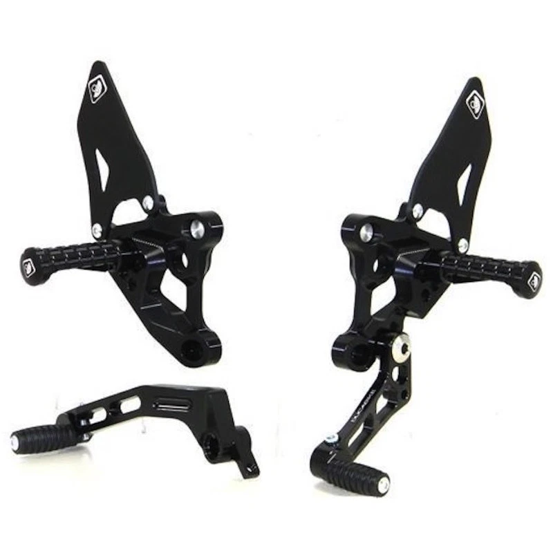 Ducabike Ducati 848 1098 1198 Eco Adjustable Rearsets PRSBK01 - SBK - Image 1 of 1