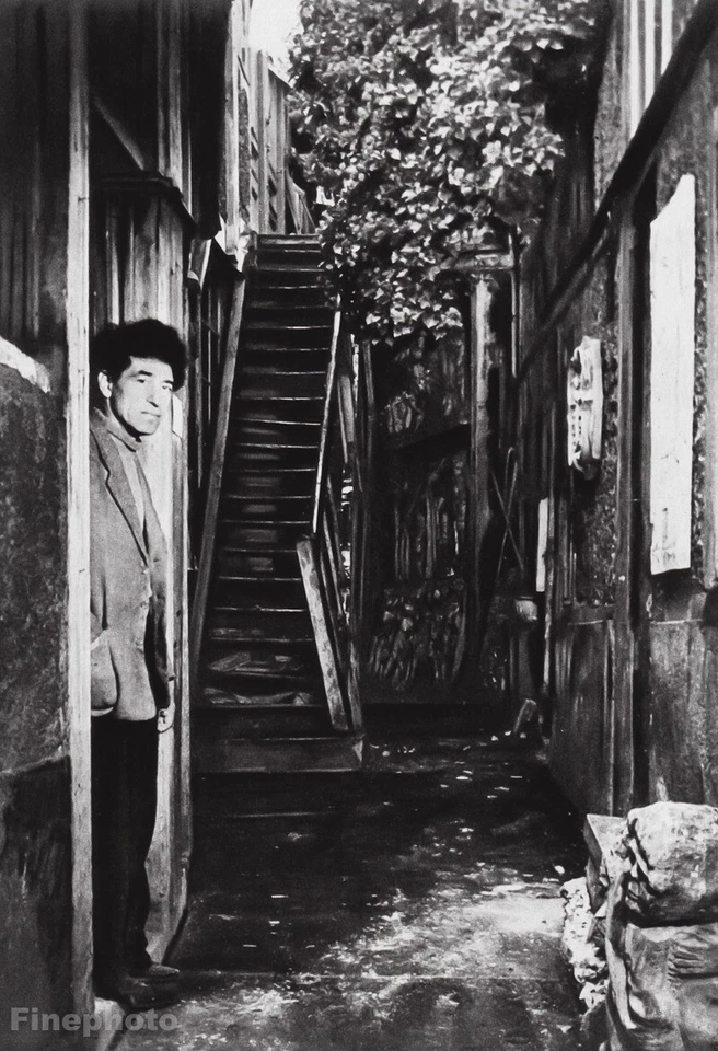 1948/73 Vintage GIACOMETTI Artista Escultor Por BRASSAI Paris Life Photo Art 8x10 - Imagem 1 de 1