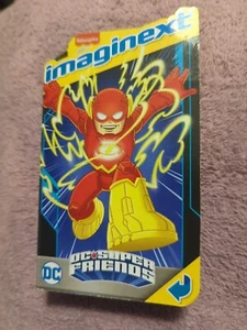 Imaginext Figure DC Super Friends THE FLASH FIGURE  #14 Light-Up Bat-Tech - Picture 1 of 5