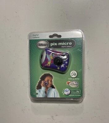 Disney Pix Micro Digital Camera W/photo Editing Software. Tinker Bell - Image 1 of 2