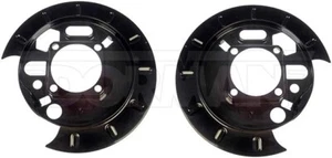 2 x Rear Brake Backing Plate Dust Shield for RAINIER ENVOY TRAILBLAZER RA/0529F - Picture 1 of 5