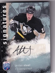 2007-08 Be A Player Signatures #SST Jordan Staal - Picture 1 of 2