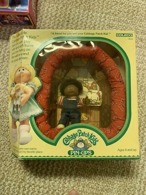 Cabbage Patch Kids Pin-Ups (1983 Coleco) #3934 Brenton Rudy ~ Box Wear - Image 1 of 3