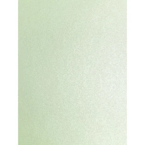 10 X TARJETA DOBLE CARA EFECTO BRILLO SUTIL NACARADO VERDE COMO NUEVA 290G - Imagen 1 de 1