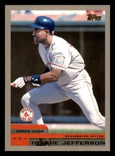 2000 Topps Reggie Jefferson #169  Boston Red Sox