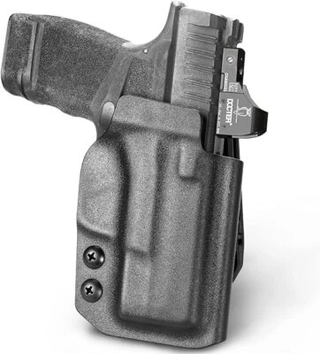 GUN & FLOWER OWB Kydex Holster Fits Springfield Armory Hellcat For all red dots/optic sights