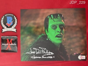 Jeff Daniel Phillips signed 8x10 photo The Munsters Herman Munster Beckett COA - Picture 1 of 1