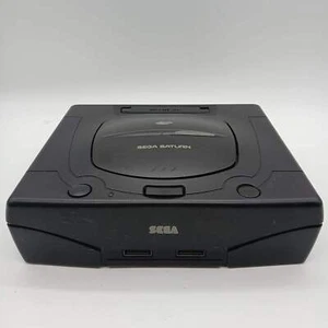 Sega Saturn Model 1 Video Game Console Black MK-80000A - Picture 1 of 6