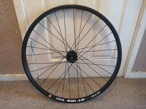 27.5 650b HANDBUILT Front Wheel WTB ST i29 HALO 110X15 BOOST ST2 HUB BLACK SS... - Picture 1 of 12
