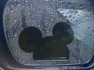 Mickey Face Customized Anti-fog rainproof Mirror Peekers 2 pcs - Picture 1 of 4