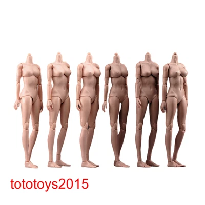 Figura de acción femenina cuerpo flexible pecho grande bronceado pálido 1/6 stock de EE. UU. Modelo Foto 1 de 4