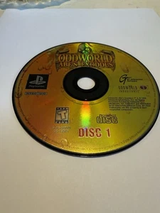 Oddworld: Abe's Exoddus Playstation 1 Discs Only Works Great - Picture 1 of 4