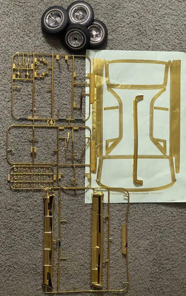 Redcat Racing RER14428 Sixtyfour Gold Kit for Car Body - Gold - Image 1 of 4