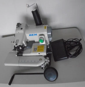 REX RX-518 Portable Blind-stitch Hem Chain Stitch Sewing Machine - Picture 1 of 20