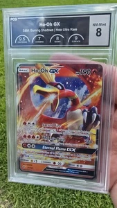 PCG 8 - Ho-oh GX - Burning Shadows - 9.5 7 8 8 Subs - Picture 1 of 2