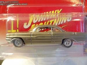 WHITE LIGHTNING 1961 PONTIAC CATALINA JOHNNY LIGHTNING PONCHO POWER 1:64 - Picture 1 of 6