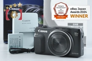 Canon PowerShot SX710 HS Black 20.3 MP Digital Camera w/ Box [Near Mint] - Picture 1 of 12