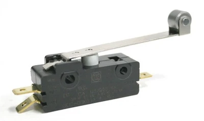 00K0 ZF Micro Switch Roller Lever Snap Action 15 A 1.5 HP 250V AC 2A 48 VDC - Image 1 of 4