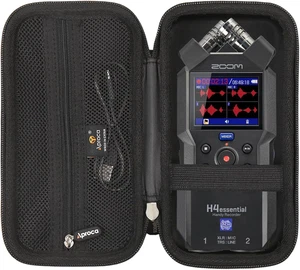 Portable Hard Storage Case for Zoom H4Essential 4-Track Handy Recorder and Acces - Picture 1 of 8