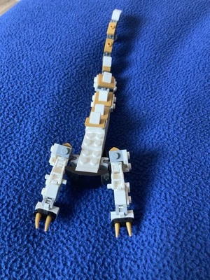 Lego 71718 Ninjago Dragon Blanc de Maitre Wu Incomplet - Photo 1/4