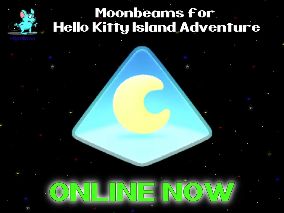 🌜 Moonbeams Moon beams in Hello Kitty Island Adventure 🌜 - Image 1 of 1