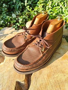 Russell Moccasin Sporting Clays Chukka Boots US 10 EE Brown Buffalo - Picture 1 of 22