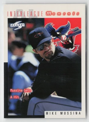 1998 Score #258 Mike Mussina - Image 1 of 2