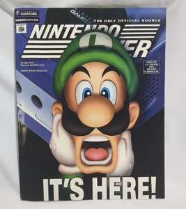 Nintendo Power Magazine #150 November 2001, GameCube, Luigi, Poster & Inserts - Picture 1 of 9