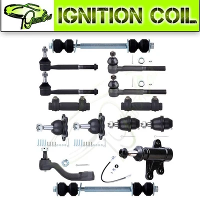 Fits Chevrolet GMC K1500 K2500 Suburban 14 Set Idler Arm Sway Bar Suspension Kit - Image 1 of 4